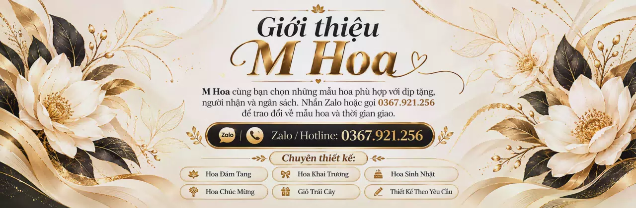 Ảnh bìa Shop hoa tươi Phường Vĩnh Yên Phú Thọ - Trao hoa đẹp, gửi điều thân thương